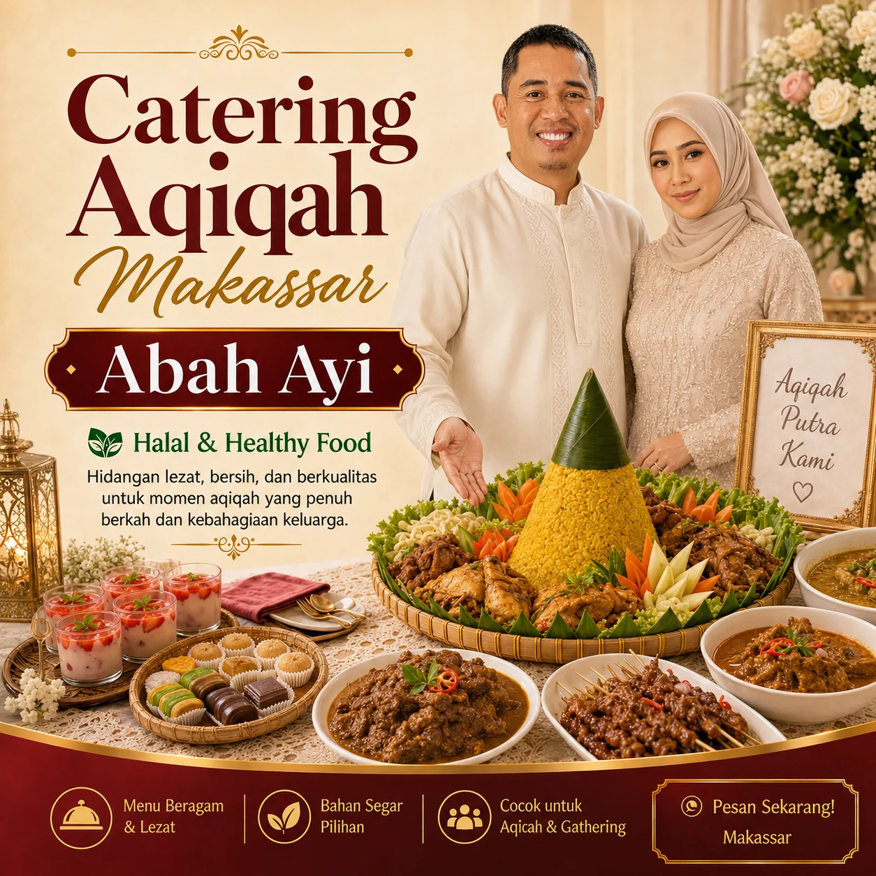 Catering akikah makassar