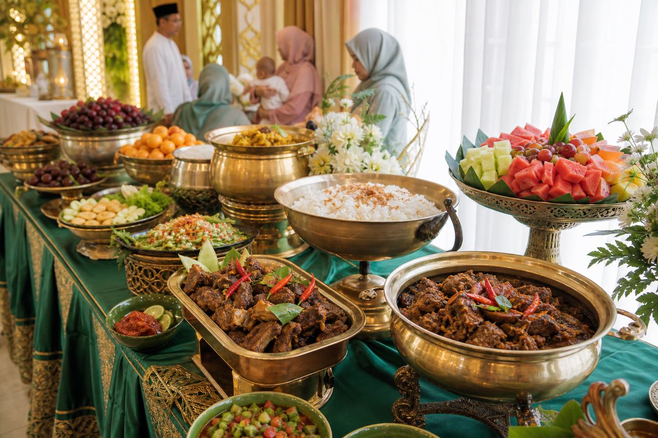 Hidangan catering aqiqah bira