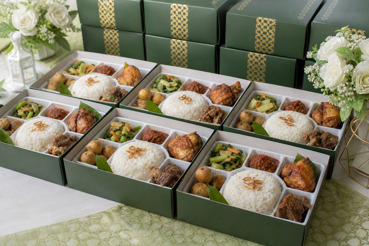 Nasi kotak aqiqah bira